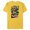Yellow, variant on Marvel Avengers 60th Anniversary Four Heroes Retro Classic- Short Sleeve Blended T-Shirt for Adults - Customized-Yellow