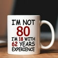 thumbnail image 4 of 80th Birthday Gifts for Women Men, Gifts for 80 Year Old Women Men, 80 Year Old Birthday Gifts for Women Men, 1944 Birthday Gifts Coffee Mug for Grandma, Grandpa, Dad, Mom, Friend, Sister, Brother, 4 of 5