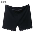 thumbnail image 1 of Calzoncillos de mujer de seda de hielo, bragas de talla grande, calzoncillos tipo bóxer de seguridad transpirables, lencería, ropa interior, negro, 3XL Yuarrent AP001217-06B, 1 of 7