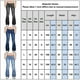 thumbnail image 2 of Pantalones vaqueros con corte de bota para mujer, pantalones vaqueros elásticos, pantalones acampanados de cintura baja para mujer, 2 of 5