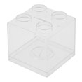 thumbnail image 2 of Visland Coin Bank Transparent Visible Easy to Use Kids Building Block Design Money Saving Box for Gifts, 2 of 6
