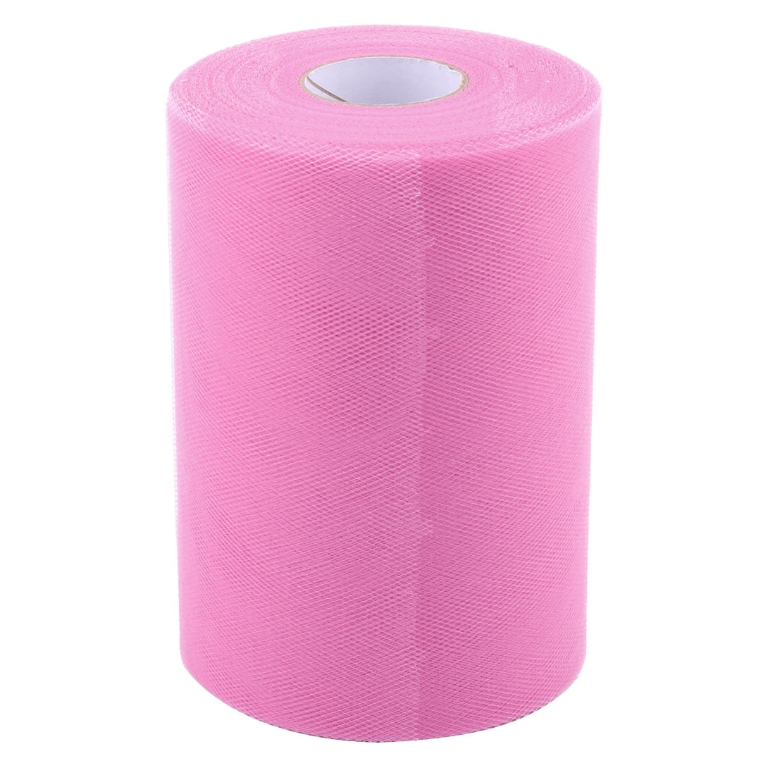 Unique Bargains 6' 100% Polyester and Tulle Stitchable Fabric 100 yd By the Bolt, Pink