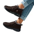thumbnail image 4 of Bnwani Womens Boots,Winter Boots,Non-slip,Slip-on,Stability,Warm,Brown,37(US:6), 4 of 8
