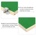 thumbnail image 4 of Uxcell Bird Perch Stand Platform Parrot Wood Paw Grinding Playground Cockatiel, Green Blue 1Set, 4 of 5