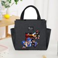 thumbnail image 2 of Bolsas de almuerzo Sonics con estampado de anime, bolsa de picnic con letras de la A a la Z, paquete de almacenamiento de comidas con aislamiento de dibujos animados, loncheras Kawaii para niños, rega, 2 of 5