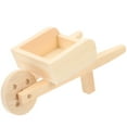 thumbnail image 1 of Milisten Tiny Cart Model Micro Landscape Wheelbarrow Model Farm Landscaping Wheelbarrow Prop, 1 of 6
