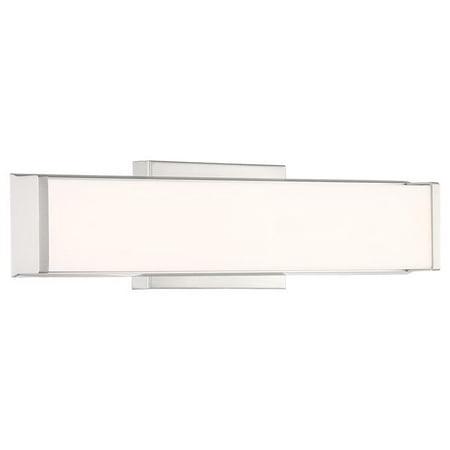 

Access Lighting 62570LEDD-BS-ACR Citi 18 in. Brushed Steel LED Vanity Wall Light Acrylic Lens