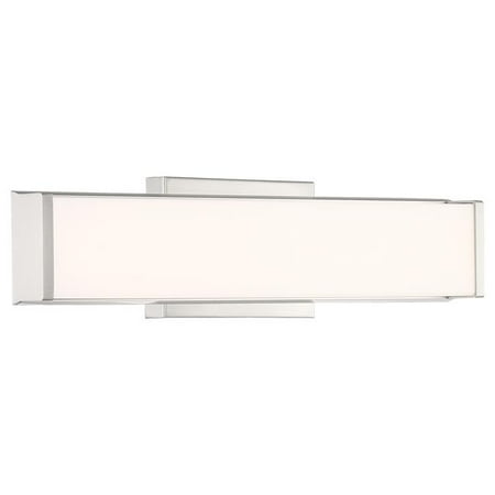 

Access Lighting 62570LEDD-BS-ACR Citi 18 in. Brushed Steel LED Vanity Wall Light Acrylic Lens