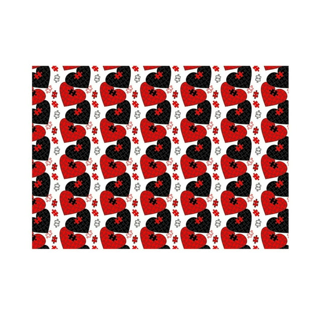 Hearth & Gear Valentine's Day Wrap Paper Roll For With Heart Patterns Quality Large Sheet For Craft Christmas Wrapping Paper for Babies Wrapping Paper for Girls Birthday Party Rude Wrapping Paper Rude