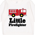 thumbnail image 3 of Inktastic Little Firefighter Fire Engine Toddler Sweatshirt, 3 of 4
