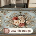 thumbnail image 3 of IsecretJoy Large Area Rugs for Living Room Carpet, 8x10 Machine Washable Floral Bedroom Rug, Low Pile Soft Print Carpet, No Slip Indoor Carpet for Home Decor, 3 of 7