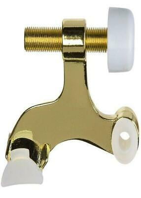 STANLEY HARDWARE Lot 5 Adjustable Brass Finish Hinge Pin Doorstop Model 81-9110 