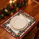 thumbnail image 5 of Manteles Individuales para Navidad y San Valentín | Manteles de Poliéster Multicolor con Decoración de Plantas Verdes | Manteles Reutilizables Antimanchas de 45 X 30 Cm para Fiestas y Comidas Familia, 5 of 6