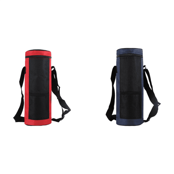 ​​ZCSKFIN 1.5L Insulated Water Bottle Cooler Bag with Adjustable Strap, Thermal Drink Carrier for Travel Picnics Temperature Retention Technology Adventure-Ready Beverage Protection​​