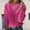 C-Red97, variant on JIAYUE Sweaters for Women Cropped Loose Knit Pullover Long Sleeve Round Neck Solid Color For Ladies Casual Fall Winter Wear