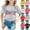 Pink, variant on Kids Girls New Crewneck Short Sleeve Tshirt Top Valentines Day Cute Graphic Casual Tee, Sizes 1-12 Years