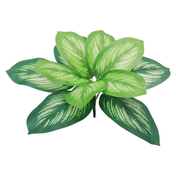 Silk Plants for Home Decor Indoor, Artificial Greenery Stems Dracaena Faux Branches, Artificial Plants Realistic Fake Dracaena Greenery