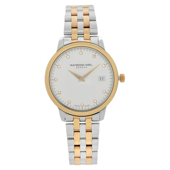 Raymond Weil Toccata Two-Tone Steel Silver Dial Ladies Watch 5388-SP5-C6581