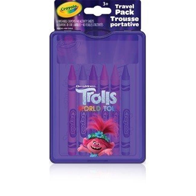 trolls travel art easel