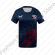 thumbnail image 2 of 2024/25 EE. UU. Rugby Jersey ropa jugador mujeres niños tren camiseta equipo niñas camiseta de casa adolescente casa Top olímpico, 2 of 4
