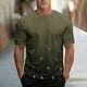 thumbnail image 2 of Camisetas de Manga Larga para Hombres, Camiseta Deportiva de Impresión Casual de Nueva Moda, Blusa de Cuello Redondo de Manga Corta, 2 of 9