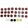 thumbnail image 1 of 240pcs Ing Pad Kit Compatible With Grinder Tools With 2pcs Backer Plate, 1 of 3
