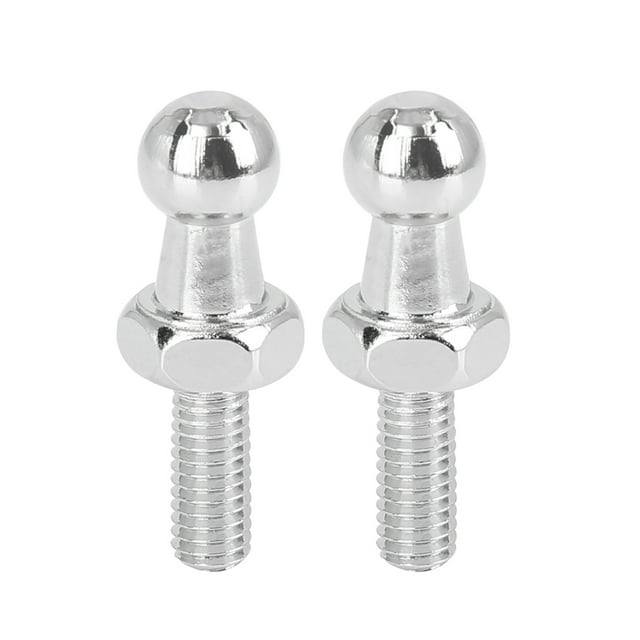 Unique Bargains 2 Pcs Goujon à Bille de Vérin à Gaz M8 de 10 mm pour Support de Levage à Ressort à Gaz pour Voiture