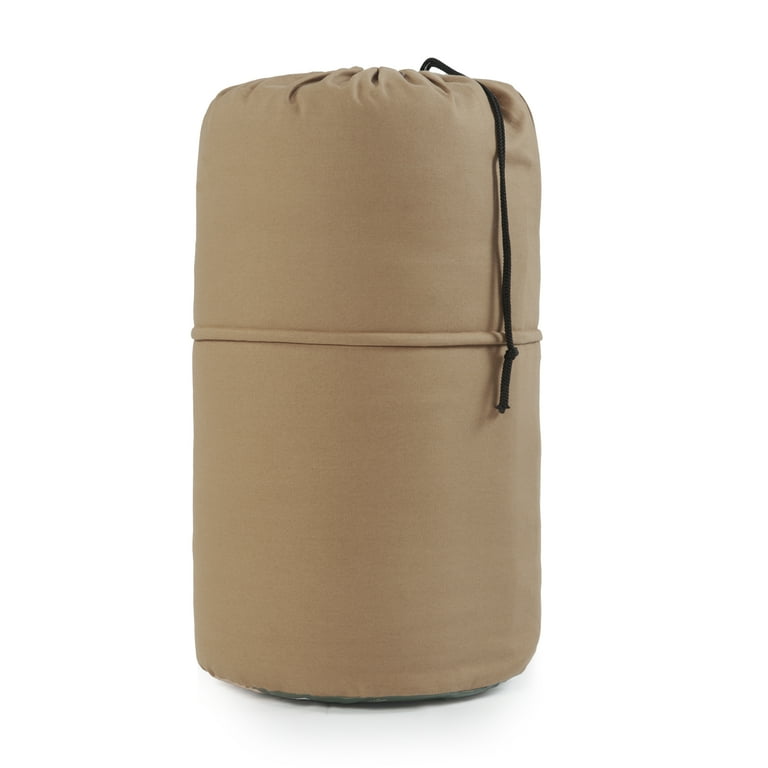 Cold Weather Rectangular Canvas Sleeping Bag, 15°F photo 8