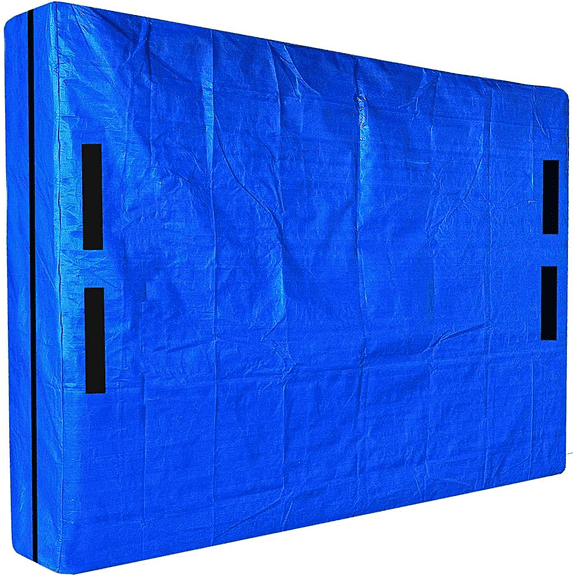 Mattress Bags for Moving and Storage, Heavy Duty Queen Mattress Cover Storage Bag, Reusable Tarp Waterproof Bed Mattress Cover, Zippered Mattress Protector with 8 Strong Handles