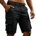 thumbnail image 5 of Mens Cargo Shorts Casual Elastic Waist Tactical Work Shorts, 5 of 6