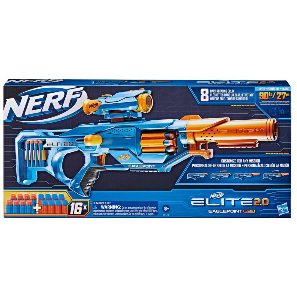 Nerf Lançador Com 8 Dardos Elite 2.0 Prospect Arma - Hasbro