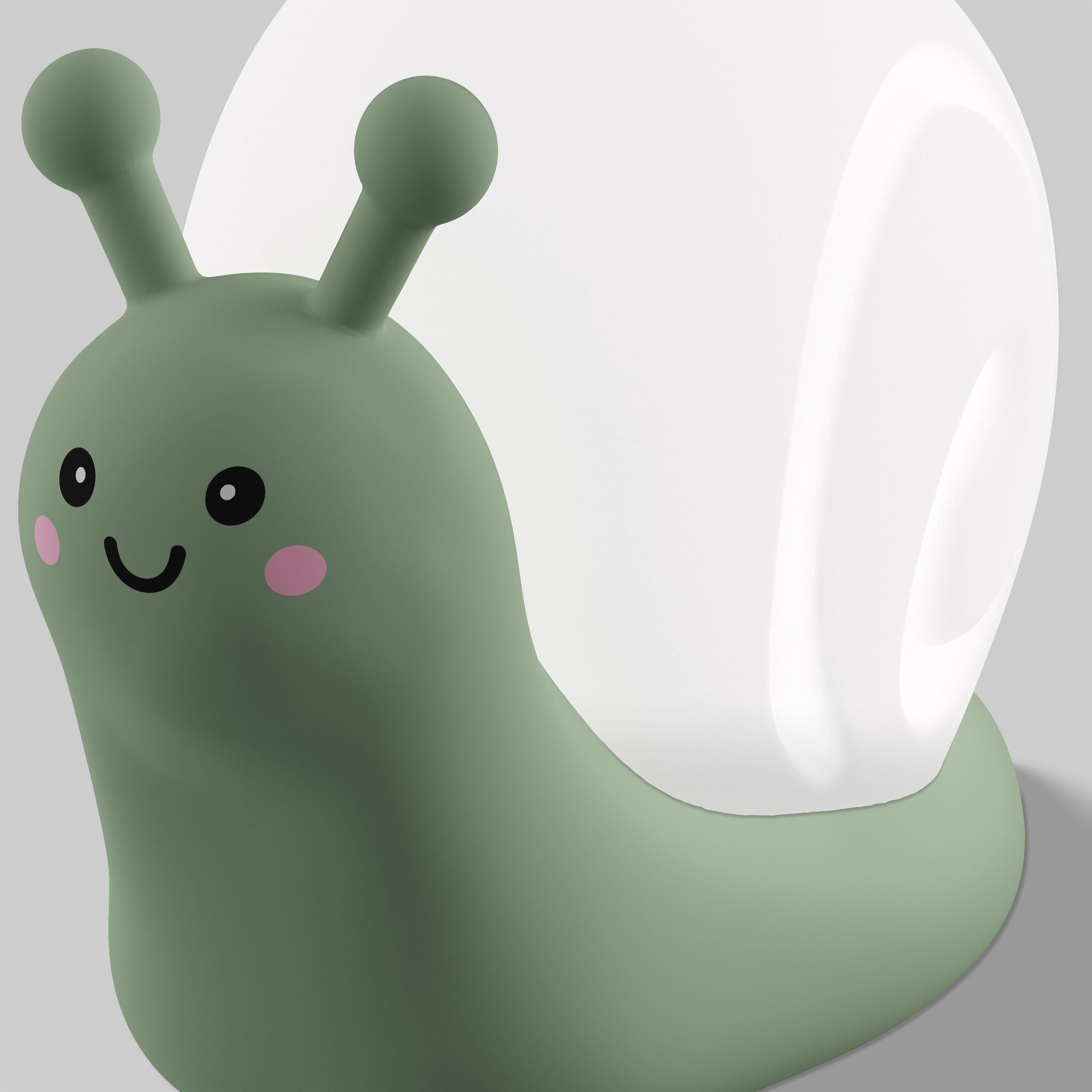 Mainstays Kids Squishy Snail LED Rechargeable Lamp