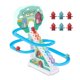 thumbnail image 2 of Juego de pistas de carreras de dinosaurio con música y luces Dinosaur Track Sliding Toy para niños, 2 of 9