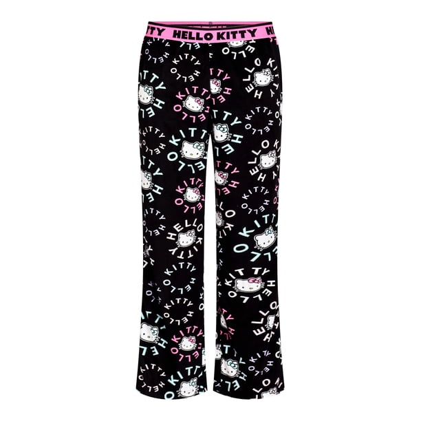 Hello Kitty Women's Velour Sleep Pants, Sizes XS-3X - Walmart