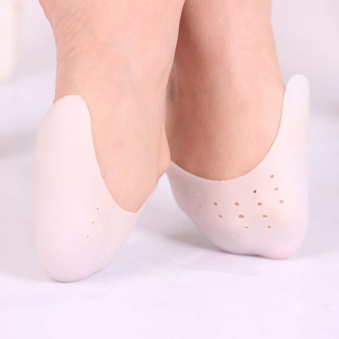 Silicone Gel Toe Caps Universal Soft Ballet Pointe Dance Athlete Shoe Pads PA 