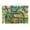 F, variant on E Foldable Kids Activity Mat For Baby Crawl Large Size Non Woven Fabric Outdoor Play Police Pattern