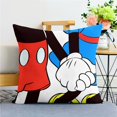 thumbnail image 3 of Funda de almohada de Mickey Mouse de Disney para sala de estar, sofá, oficina, funda de cojín súper suave, decoración para el hogar, dormitorio y habitación, regalo para niños, 3 of 5