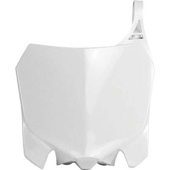 Acerbis Front Number Plate White for Honda CRF450R 2008