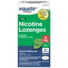 Equate Mini Nicotine Polacrilex Lozenges, Stop Smoking Aid, 4 mg, Mint Flavor, 27 Count