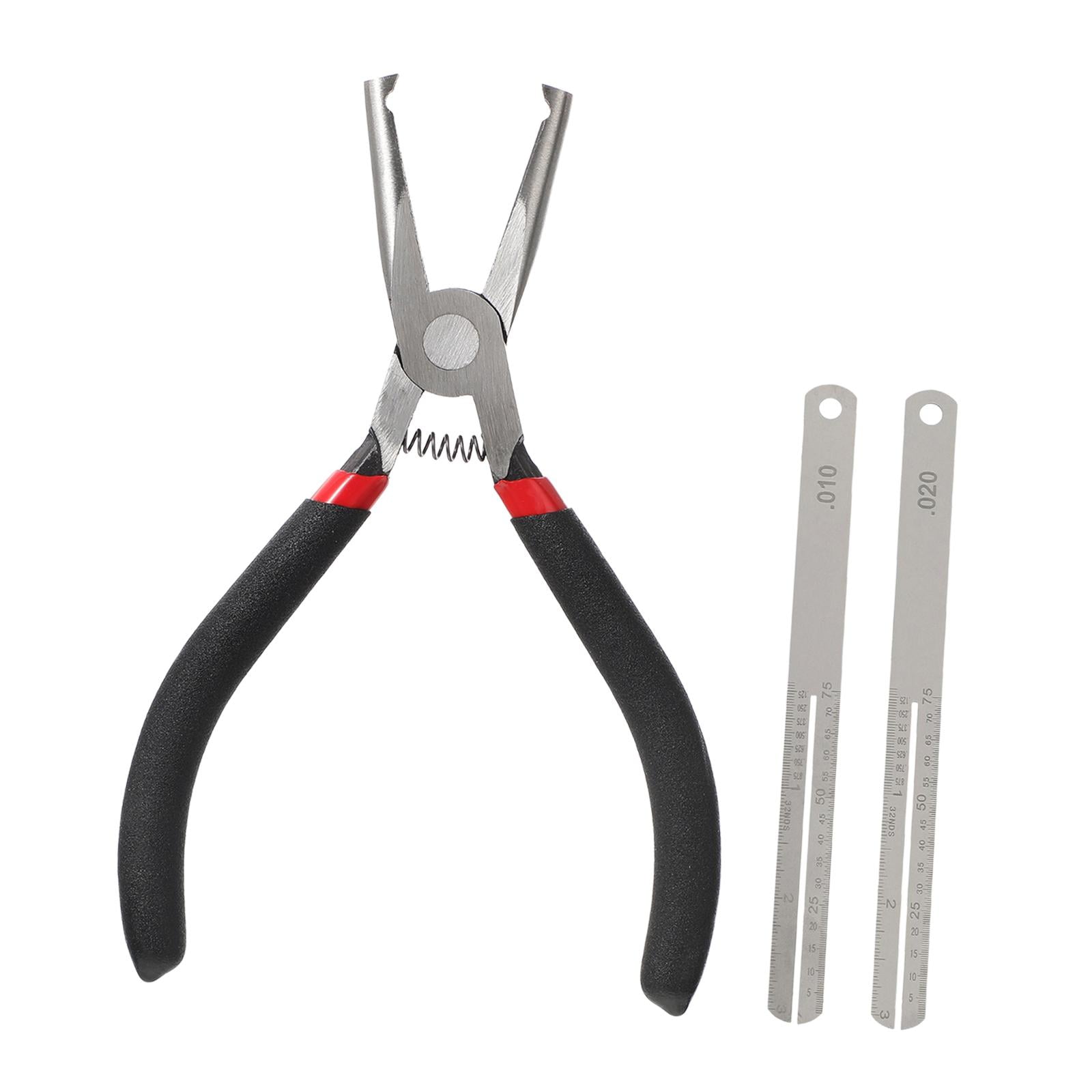 Fret Puller Pliers Fret Nipper Flat Head Bass Fret Nippers Tool Carbon Steel for Professional Guitarists