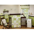 thumbnail image 2 of Disney Baby My Friend Pooh 100% Cotton Fitted Crib Sheet, Green, Brown, 2 of 2