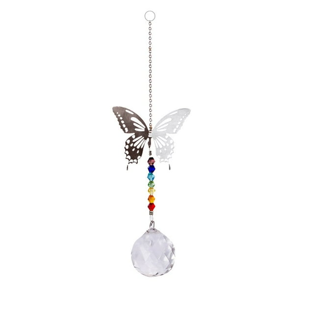 Garden Crystal Pendant Diy Pendant Ball Rainbow Maker Garden Home Decor Pendant