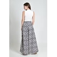 thumbnail image 3 of Pantalon tipo palazzo Roman Fashion /Juvenil, 2632 (Marino geometrico) azul marino CH, 3 of 5