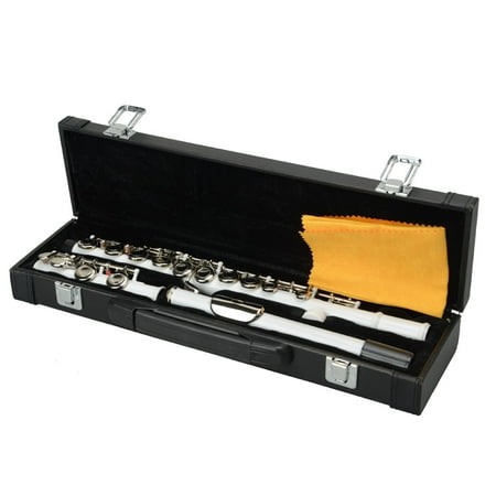 Ktaxon Cupronickel C 16 Closed Holes Concert Band Flute for Student