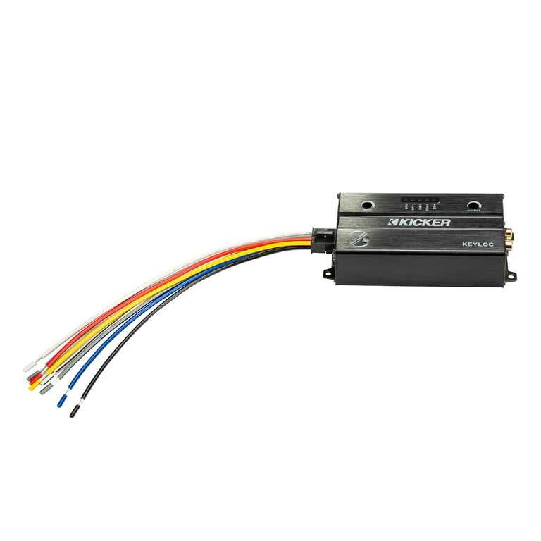 KICKER KEYLOC Car Audio Stereo Digital Signal Processor, Smart