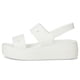 thumbnail image 4 of Sandalia Crocs Brooklyn 4U Cuña Baja Blanca Talle 4, 4 of 7