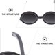 thumbnail image 5 of 40 gafas de plástico para muñecas, para armar uno mismo. Mini gafas de plástico para muñecas. Juguetes para vestir muñecas., 5 of 8