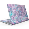 thumbnail image 3 of DesignSkinz Cotton Candy Oil Mix V3 Full-Body Skin Decal Wrap Cover for MacBook Air 13" 2018 (A1932), 3 of 9