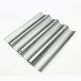 thumbnail image 2 of EeaseMX Molde perforado antiadherente para hornear pan francés, 4 moldes ondulados para pan, bandeja para hornear pan, horno tostador (color aleatorio), 2 of 8