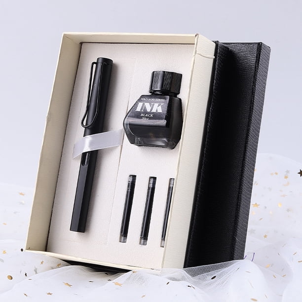 Estuche de regalo con tinta de metal para bolígrafo, regalo de empresa, láser, multifuncional, duradero